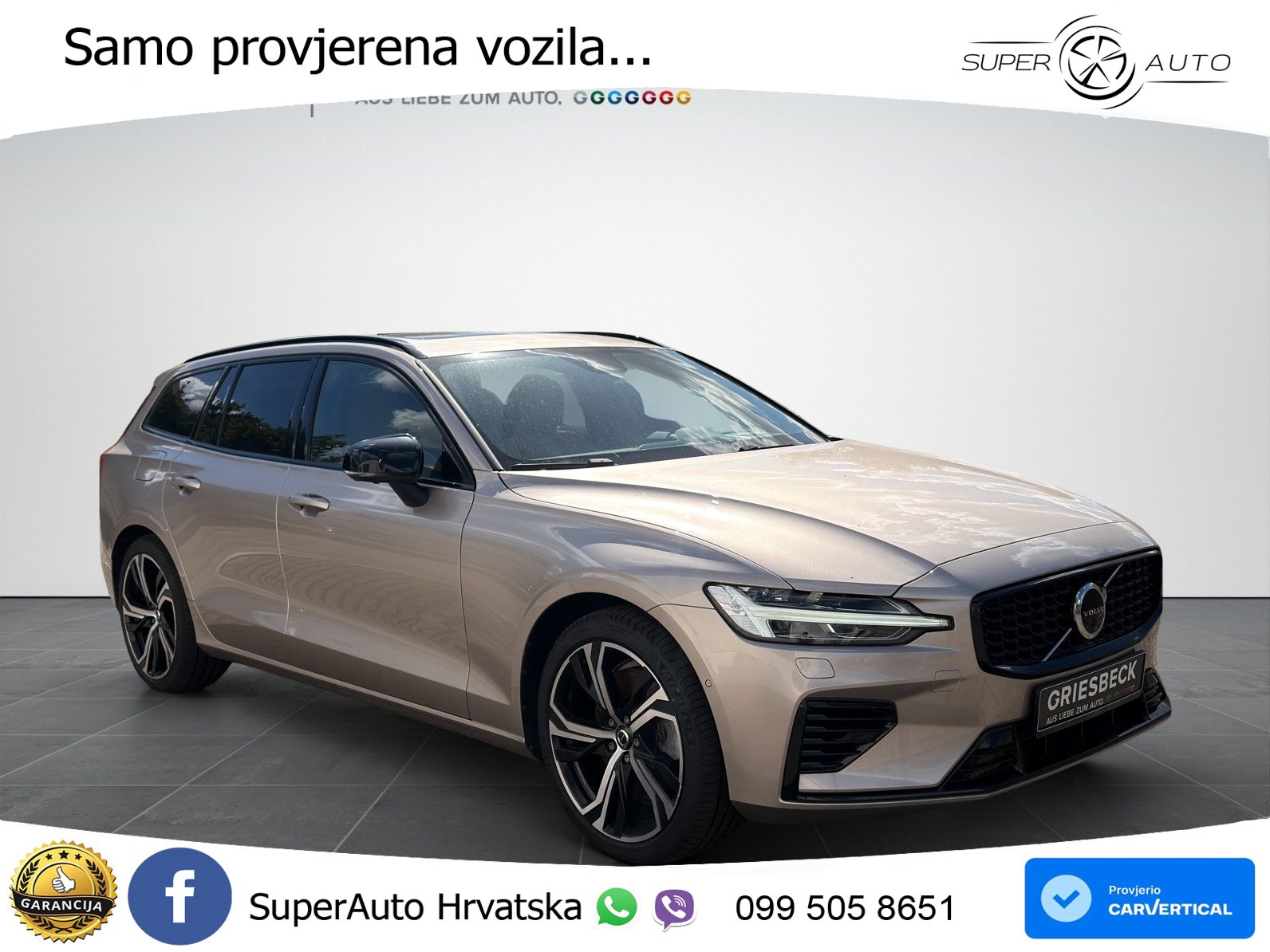 Volvo V60 2.0 T8 AWD Geartronic ACC+HEAD+4xGR SJED+360+PANO