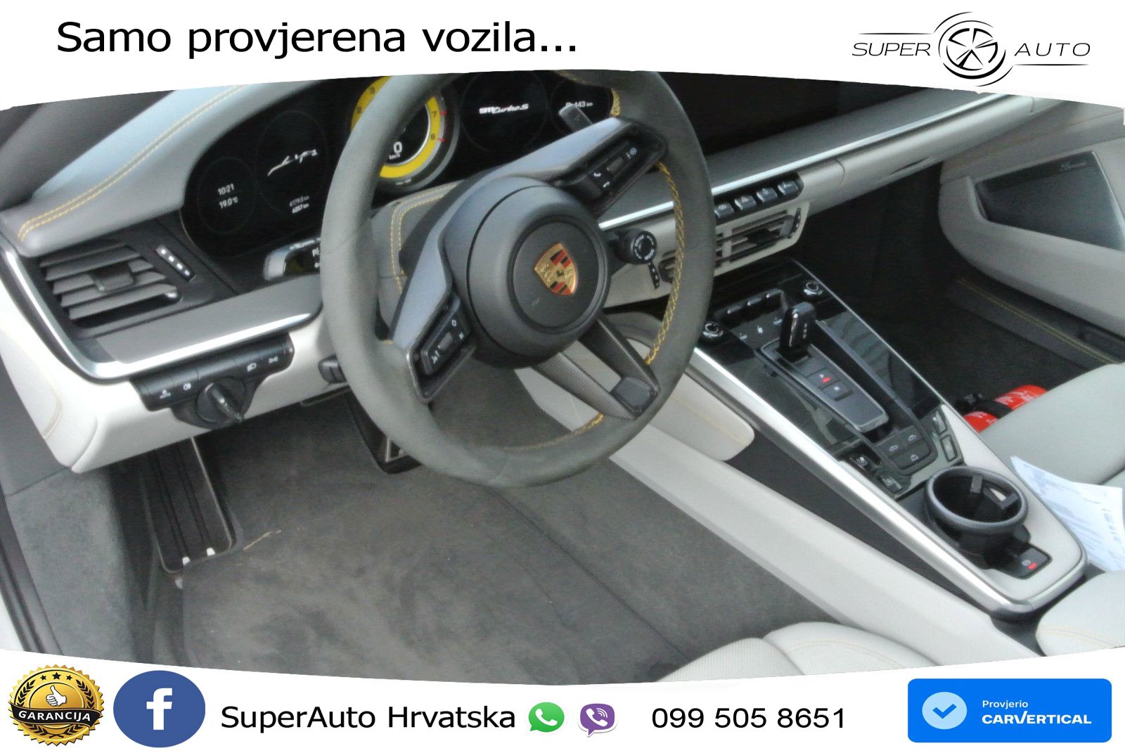 Porsche 911 Turbo S Cabriolet 3.8 (650 KS) PDK ZRAČNI+ACC+GR SJED+KAM+PANO