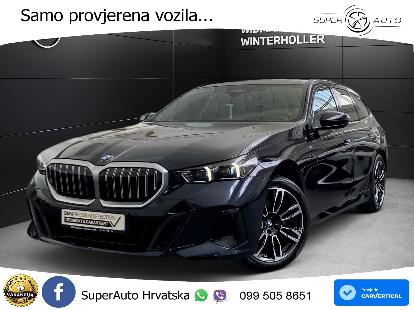 BMW 520d Touring (197 KS) xDrive Steptronic M Sport LED+GR SJED+ACC