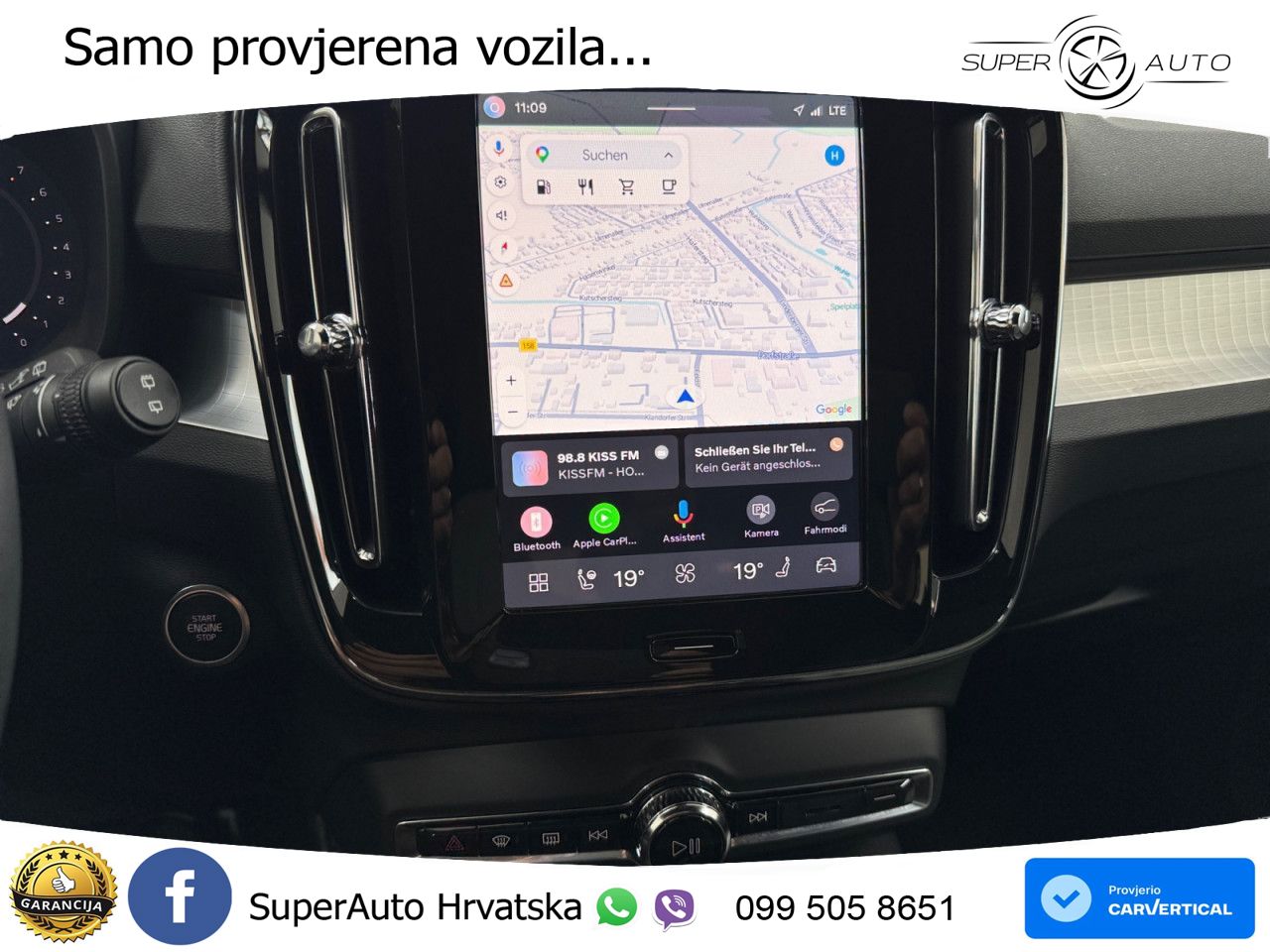 Volvo XC40 2.0 B3 163 KS Automatic LED+GR SJED+ACC