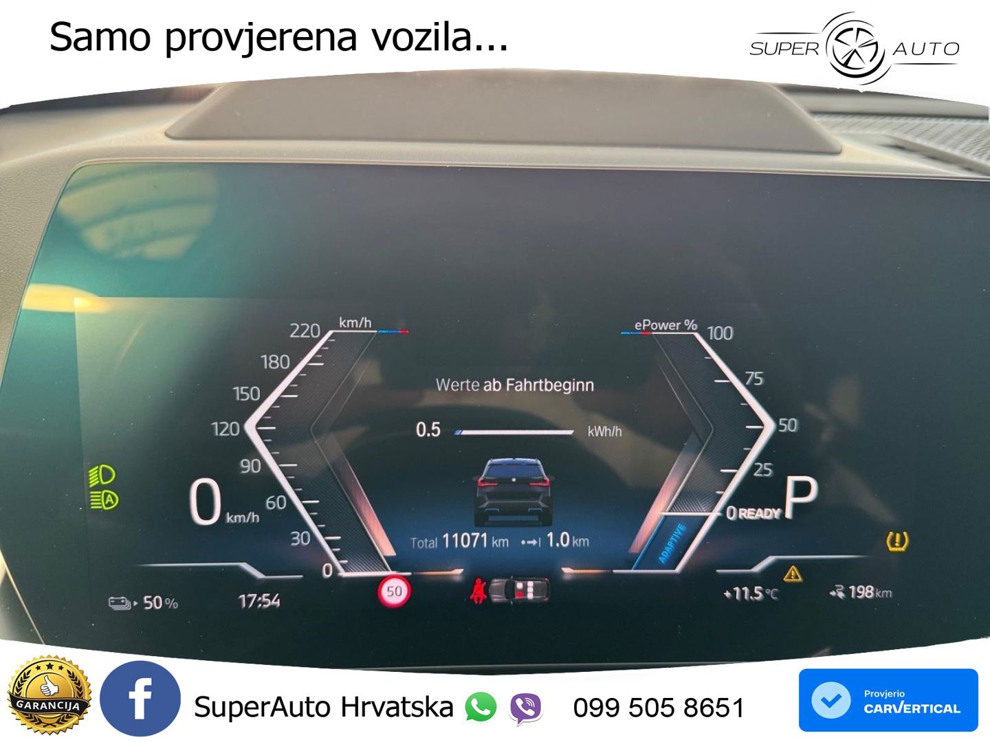 BMW iX1 68 kWh (313 KS) xDrive30 M Sport LED+GR SJED+ACC