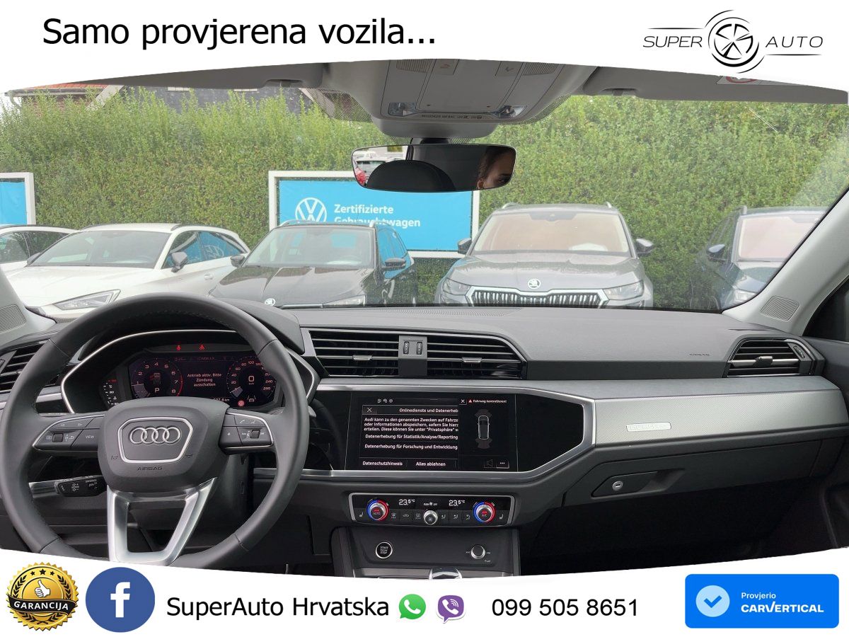Audi Q3 45 TFSI (245 KS) quattro S tronic advanced LED+GR SJED+ACC