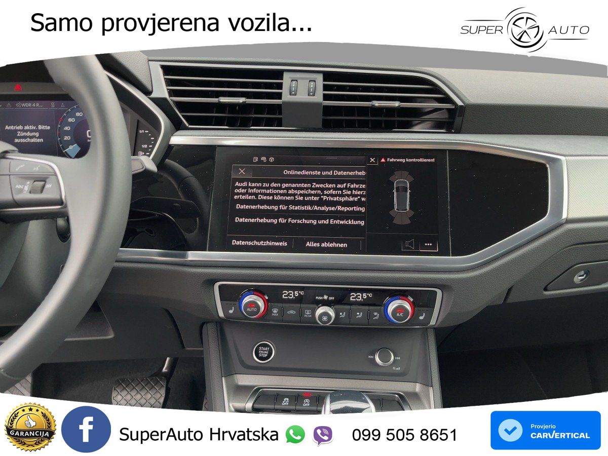 Audi Q3 45 TFSI (245 KS) quattro S tronic advanced LED+GR SJED+ACC