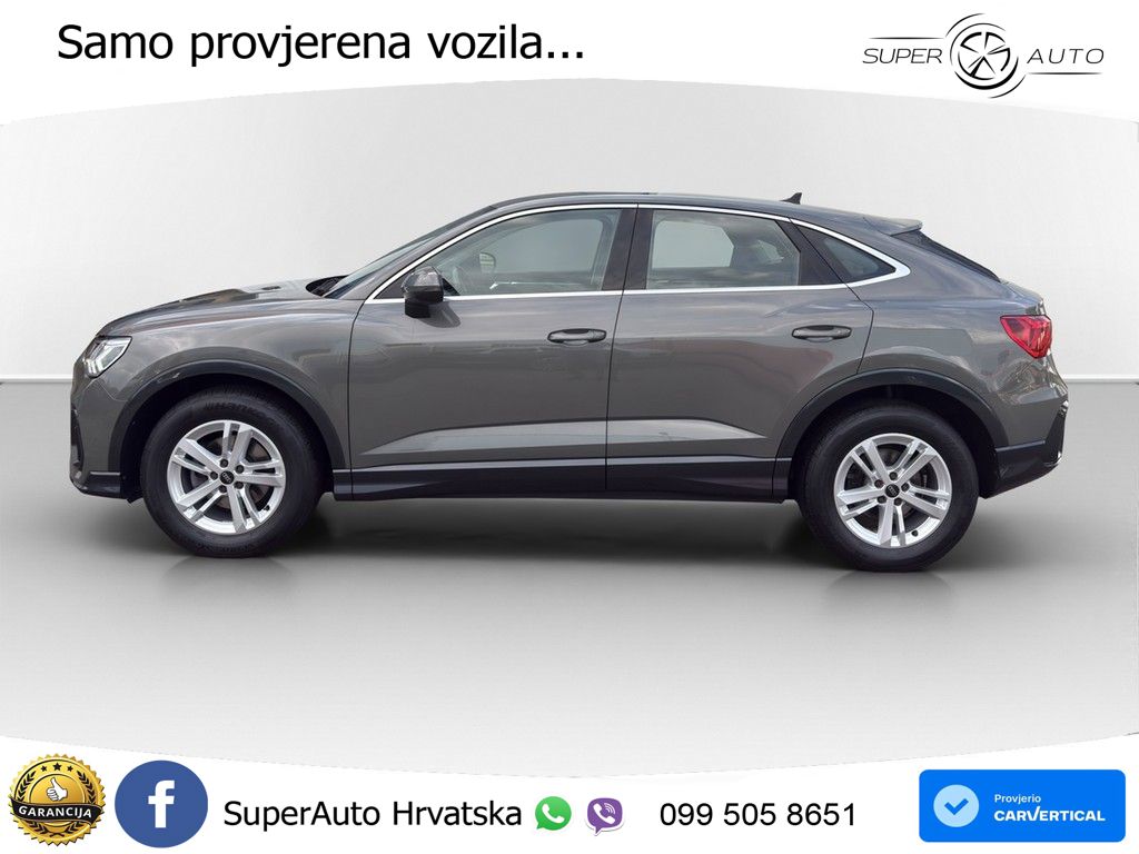 Audi Q3 II Sportback 35 TFSI (150 KS) S tronic LED+GR SJED+ACC
