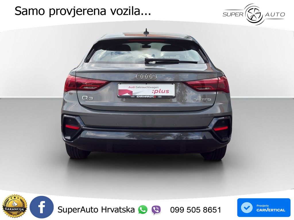 Audi Q3 II Sportback 35 TFSI (150 KS) S tronic LED+GR SJED+ACC