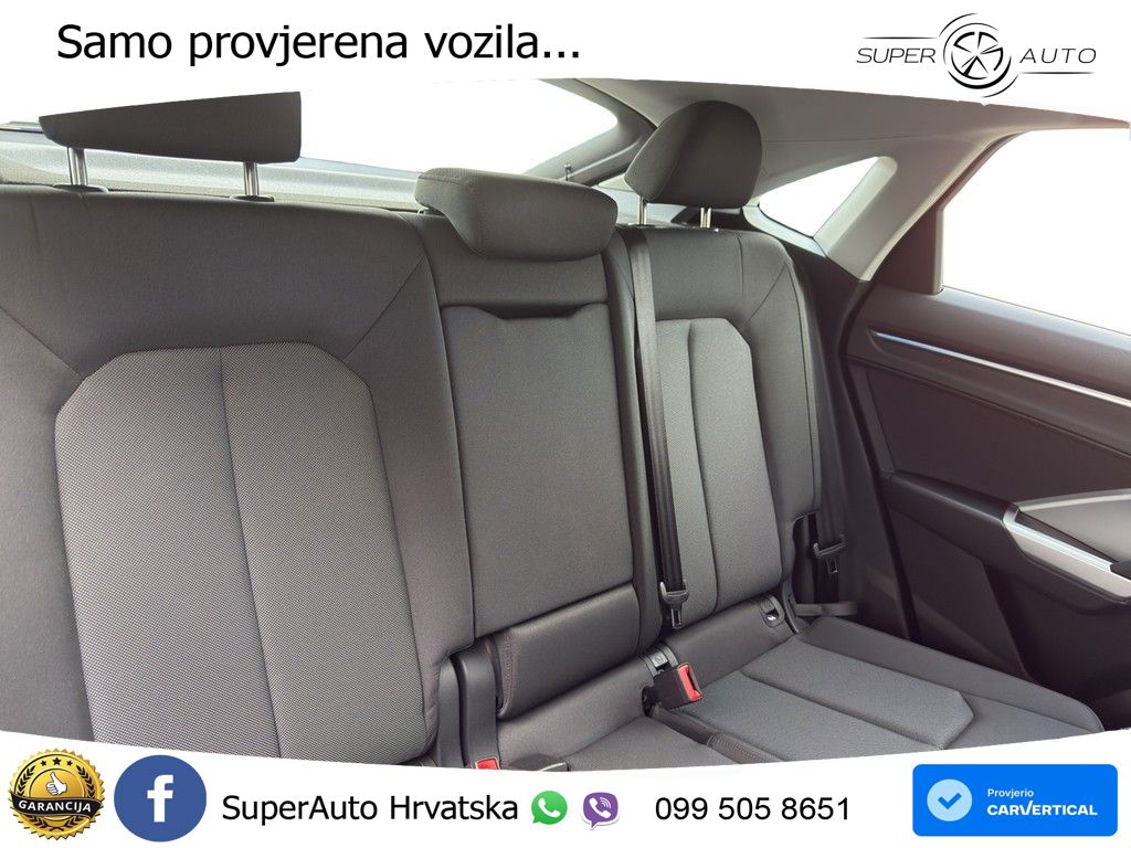 Audi Q3 II Sportback 35 TFSI (150 KS) S tronic LED+GR SJED+ACC
