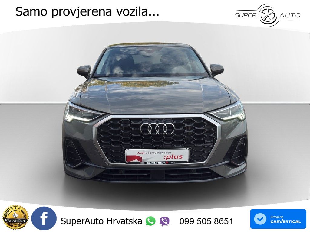 Audi Q3 II Sportback 35 TFSI (150 KS) S tronic LED+GR SJED+ACC