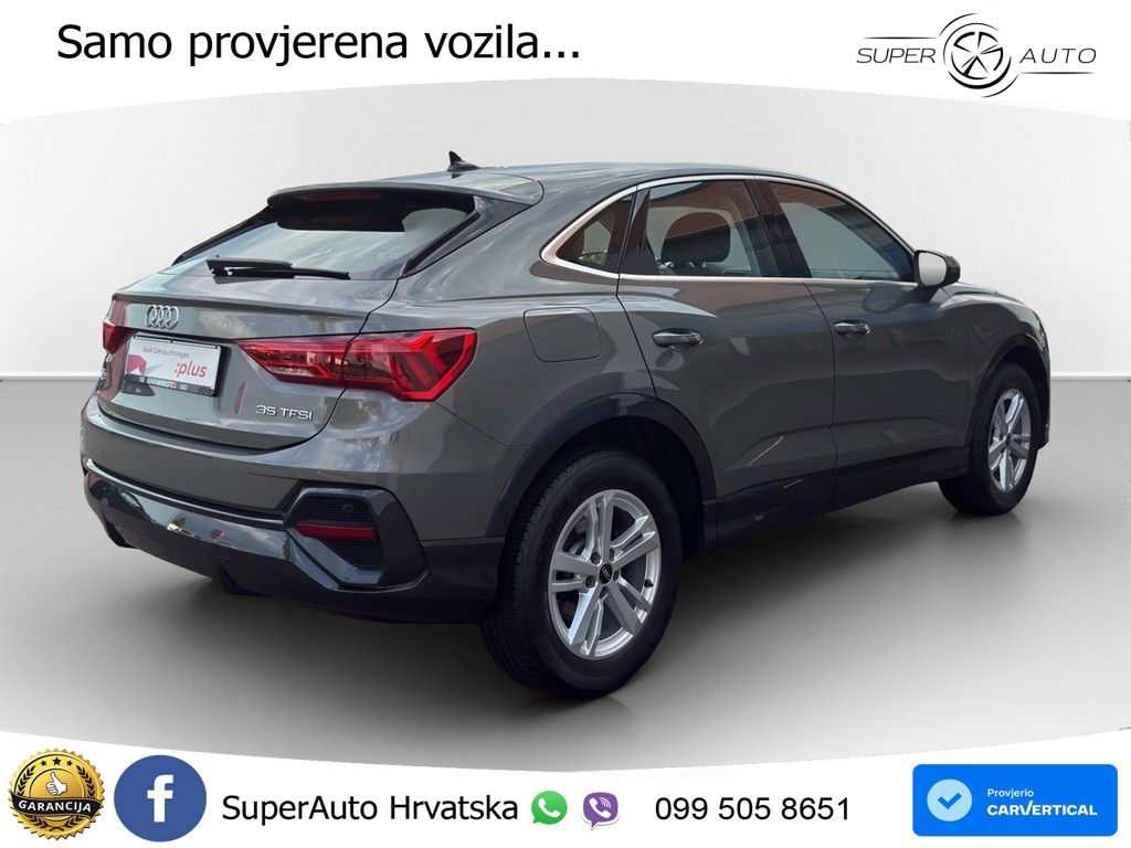 Audi Q3 II Sportback 35 TFSI (150 KS) S tronic LED+GR SJED+ACC