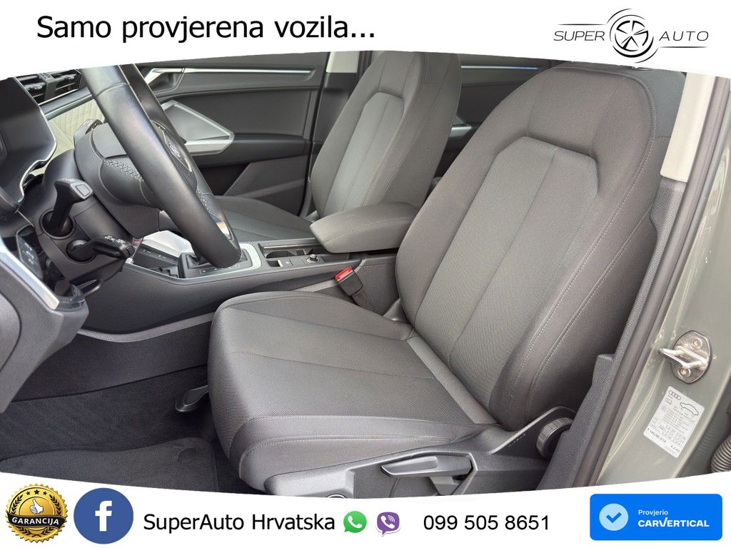 Audi Q3 II Sportback 35 TFSI (150 KS) S tronic LED+GR SJED+ACC