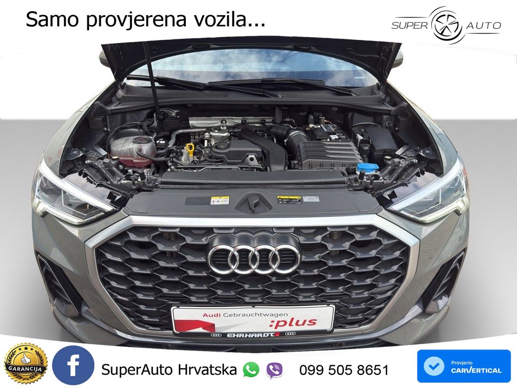 Audi Q3 II Sportback 35 TFSI (150 KS) S tronic LED+GR SJED+ACC