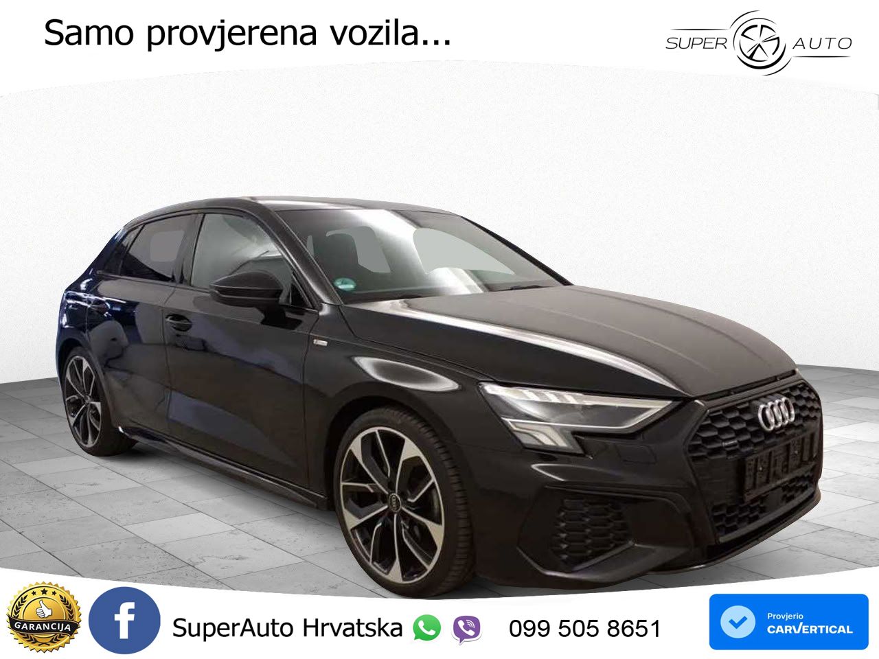 Audi A3 40 TFSI (190 KS) quattro S tronic S line