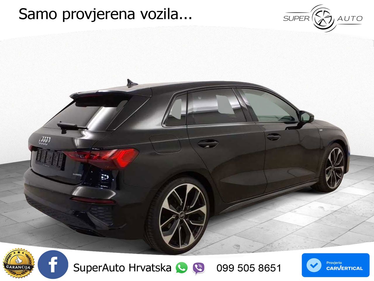 Audi A3 40 TFSI (190 KS) quattro S tronic S line