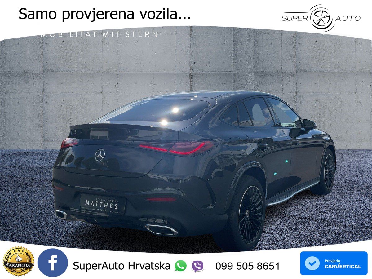Mercedes GLC Coupe 220d (197 KS) 4MATIC 9G-TRONIC AMG LED+GR SJED+ACC