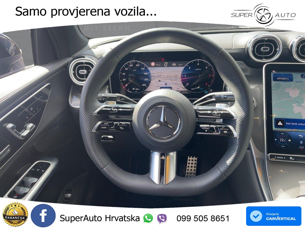 Mercedes GLC Coupe 220d (197 KS) 4MATIC 9G-TRONIC AMG LED+GR SJED+ACC
