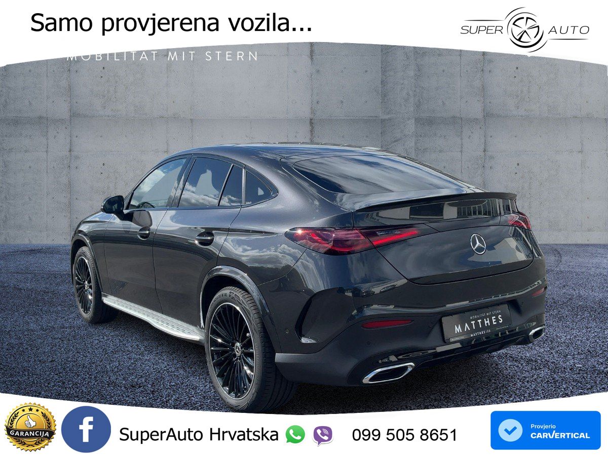 Mercedes GLC Coupe 220d (197 KS) 4MATIC 9G-TRONIC AMG LED+GR SJED+ACC