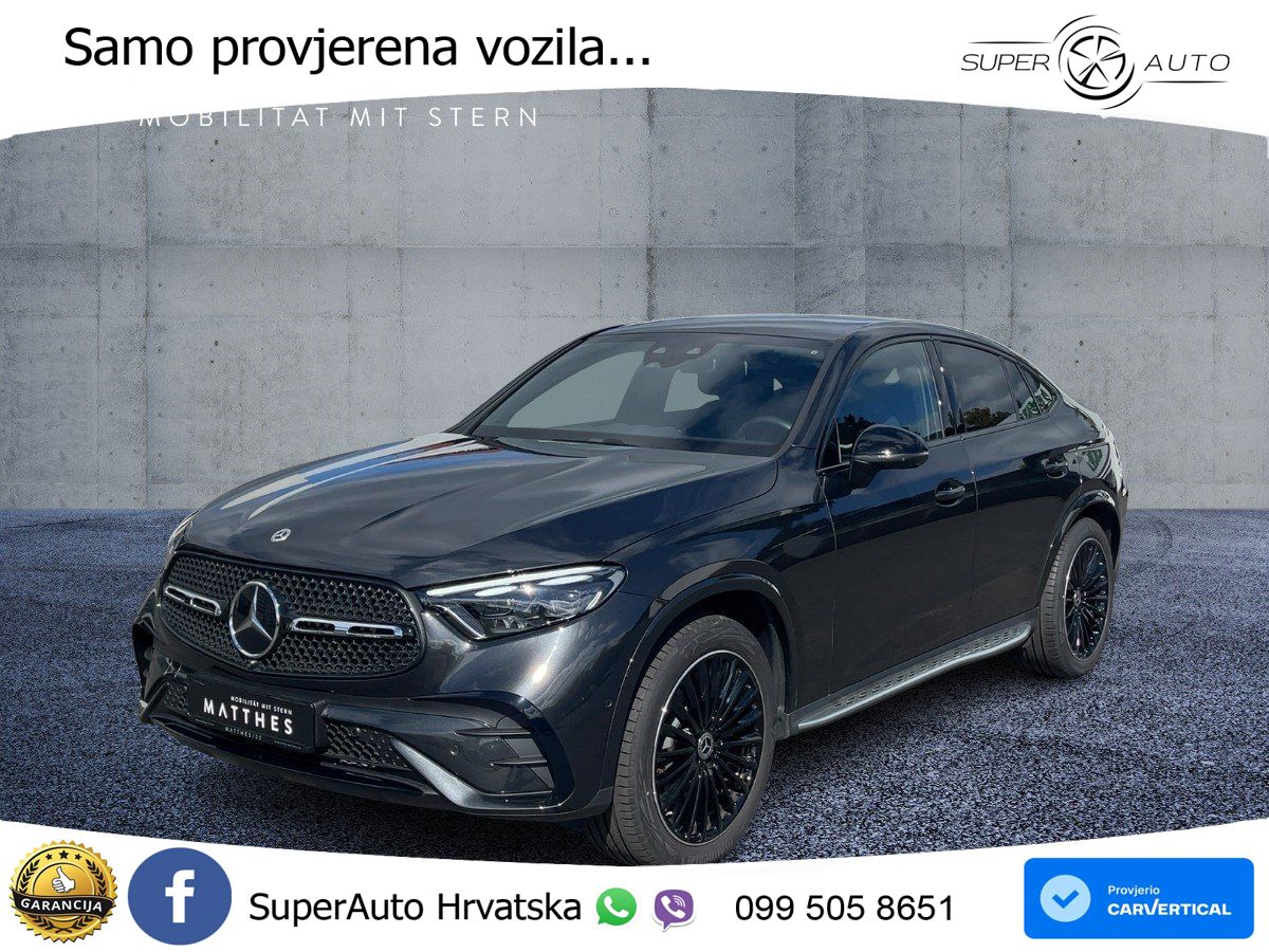 Mercedes GLC Coupe 220d (197 KS) 4MATIC 9G-TRONIC AMG LED+GR SJED+ACC