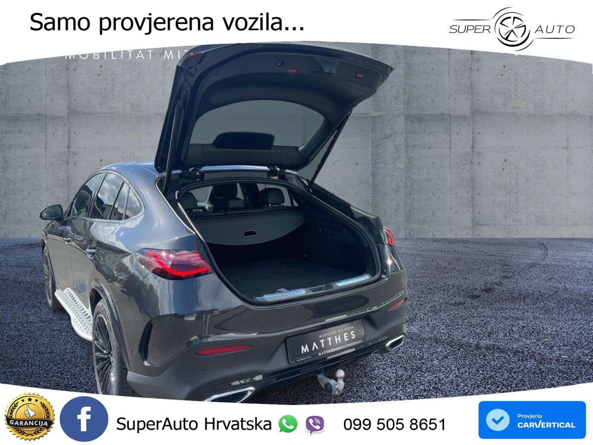 Mercedes GLC Coupe 220d (197 KS) 4MATIC 9G-TRONIC AMG LED+GR SJED+ACC