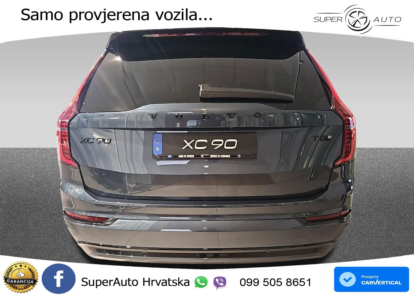 Volvo XC90 2.0 T8 AWD Automatic LED+GR SJED+ACC