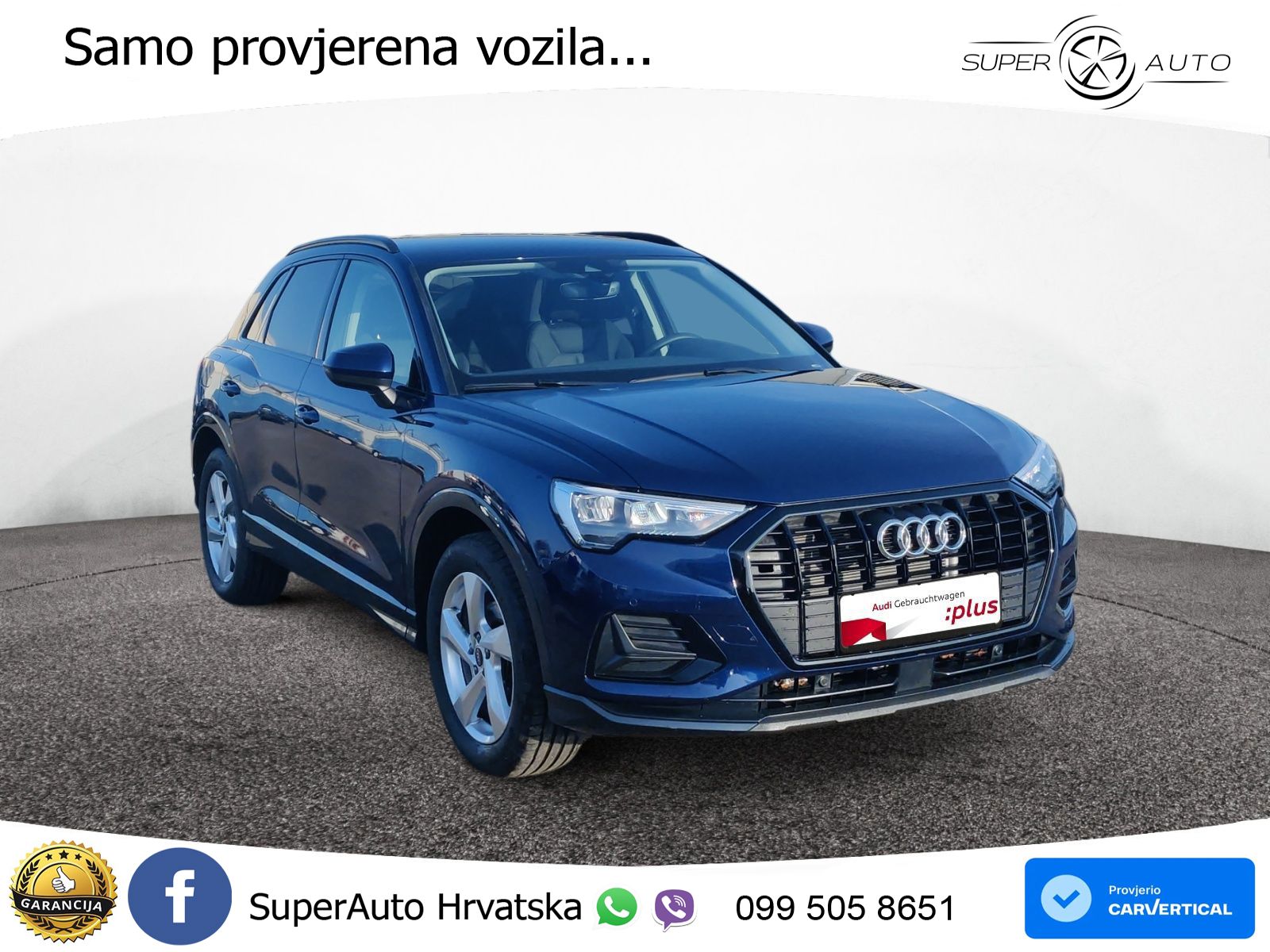 Audi Q3 35 TFSI (150 KS) S tronic advanced LED+GR SJED+ACC