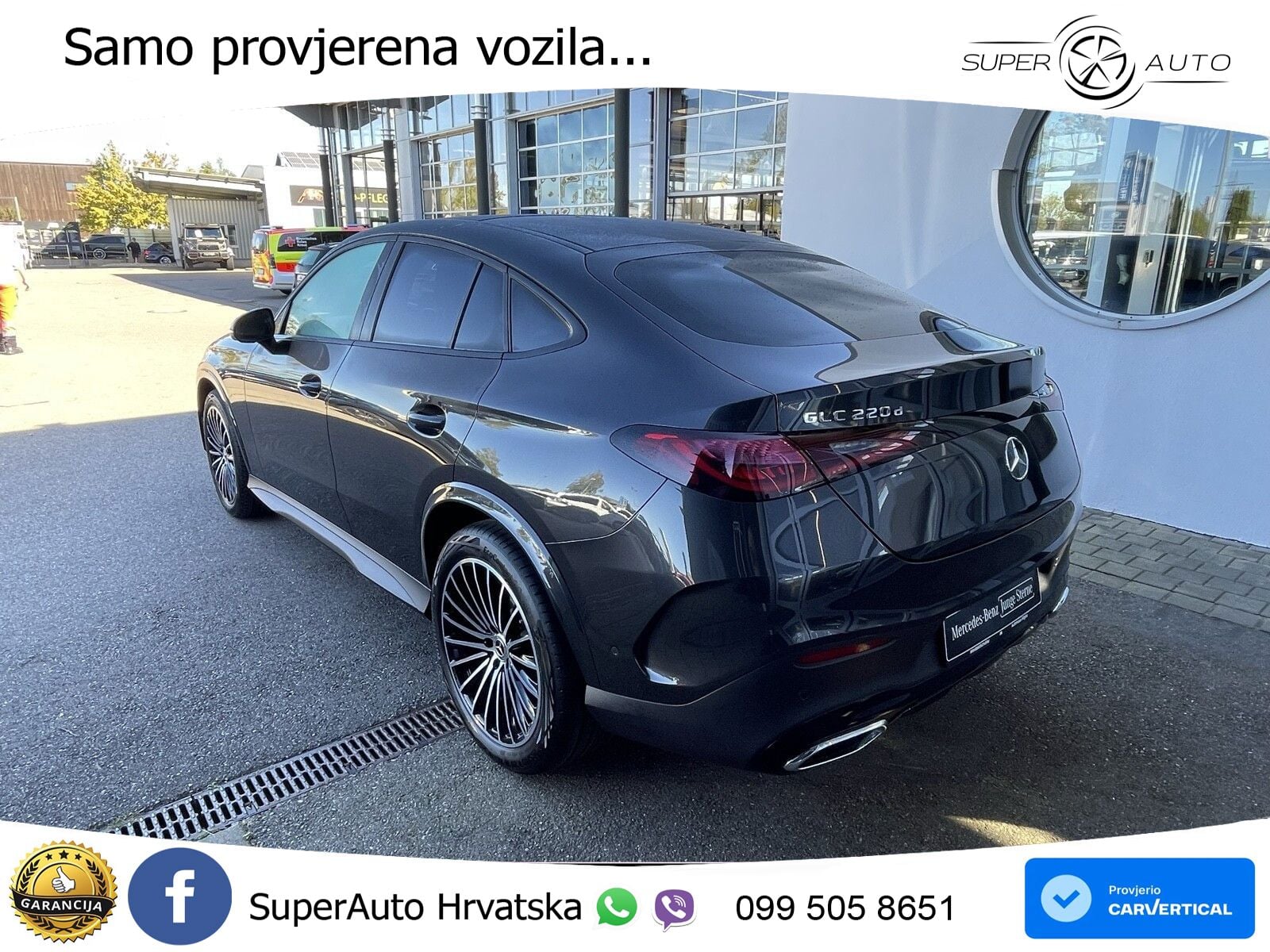 Mercedes GLC Coupe 220d (197 KS) 4MATIC 9G-TRONIC AMG ACC+GR SJED+360+PANO