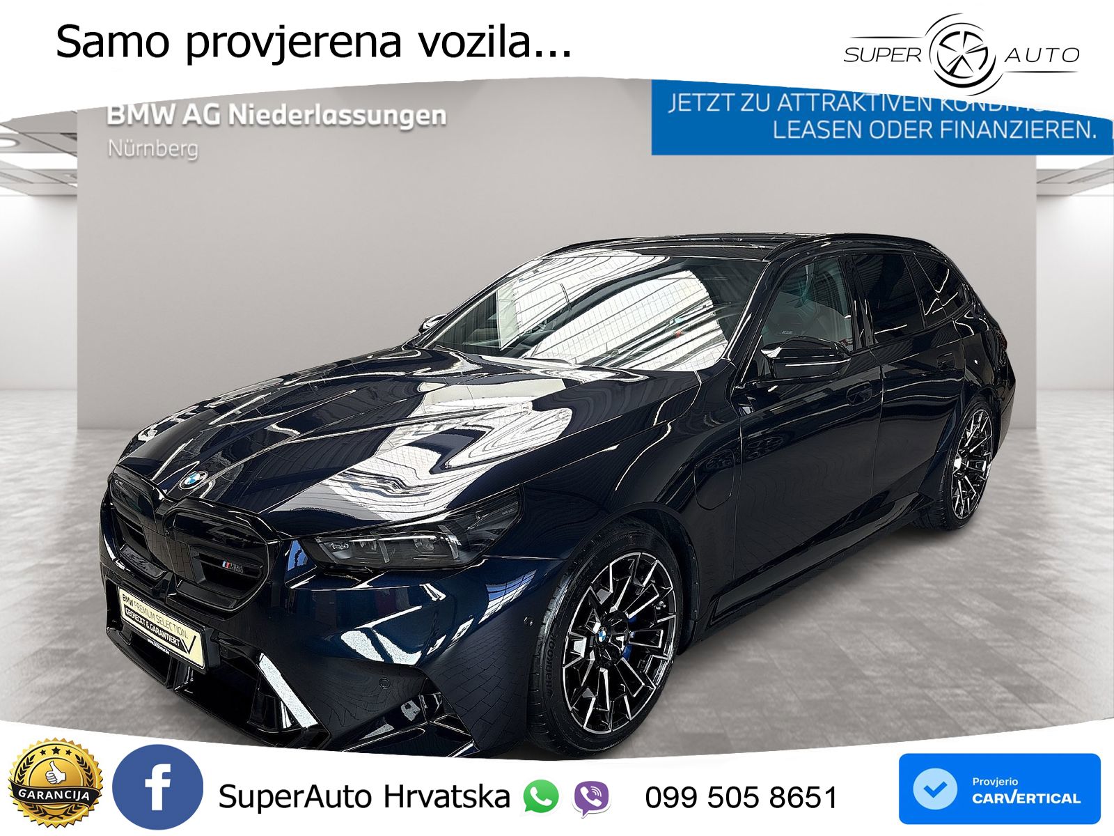 BMW M5 Touring 4.4 V8 (727 KS) xDrive Steptronic LED+GR SJED+ACC
