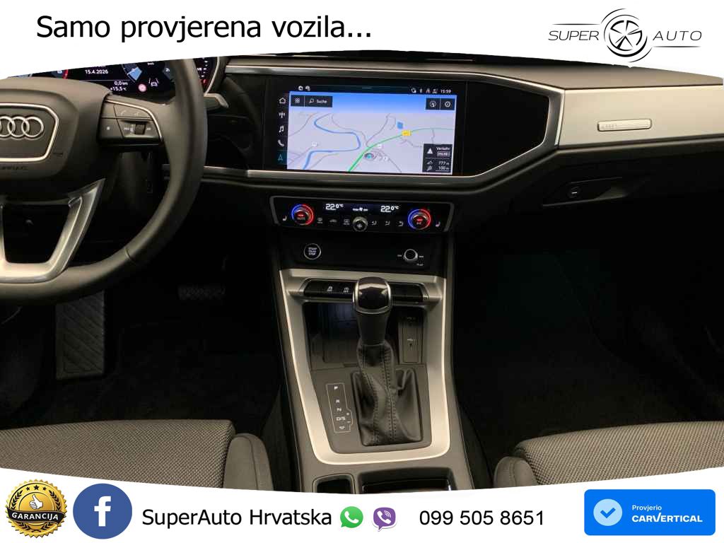 Audi Q3 35 TFSI (150 KS) S tronic advanced LED+GR SJED+ACC