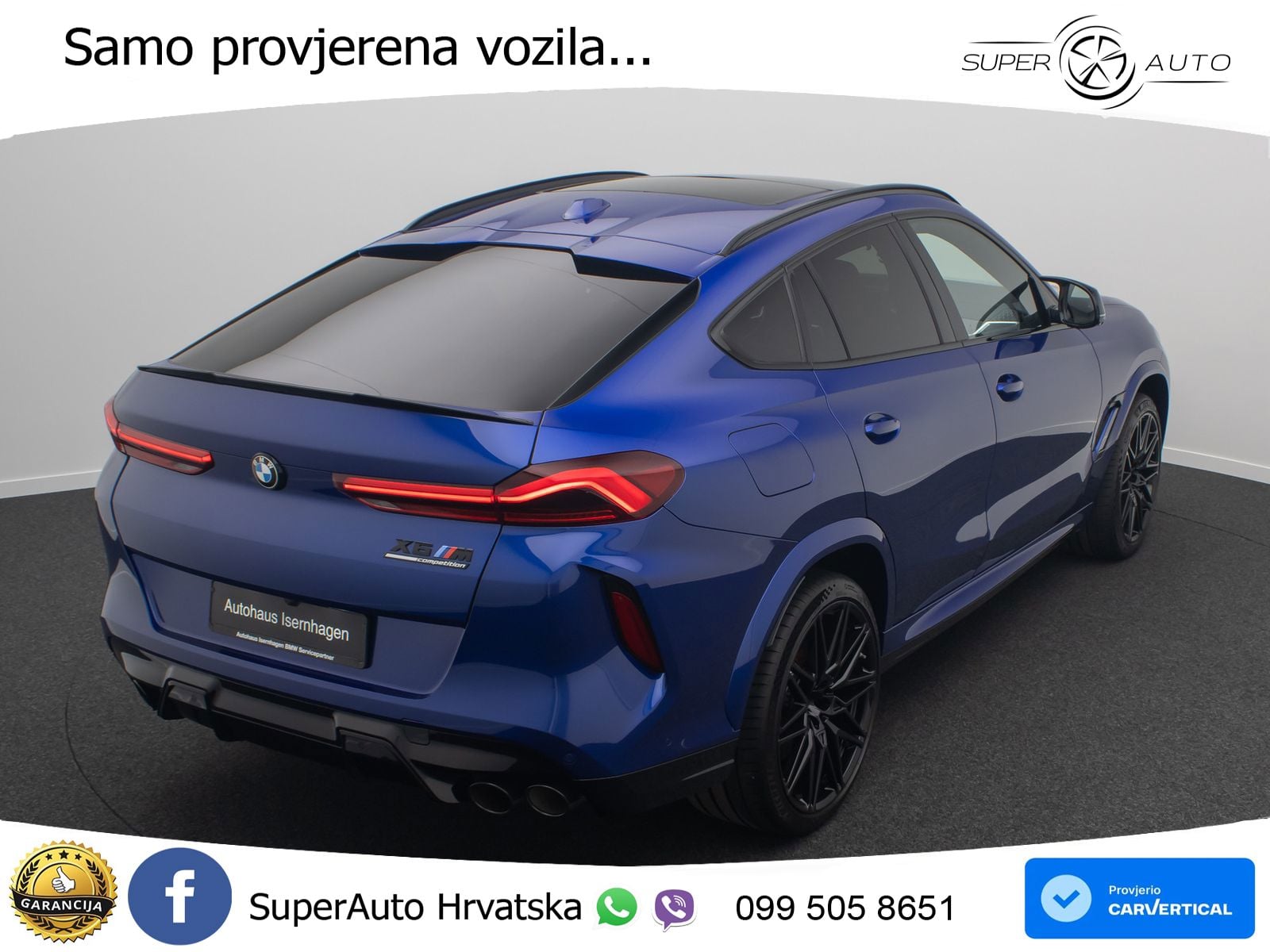 BMW X6 M Competition 4.4 V8 (625 KS) xDrive Steptronic LED+GR SJED+ACC