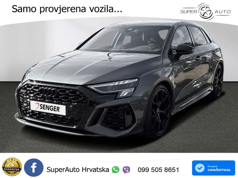 Audi RS3 Sedan 2.5 TFSI (400 KS) quattro S tronic LED+GR SJED+ACC