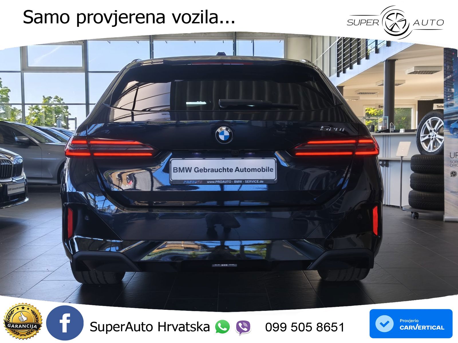 BMW 520i Touring (208 KS) Steptronic M Sport ACC+HEAD+GR SJED+360+PANO