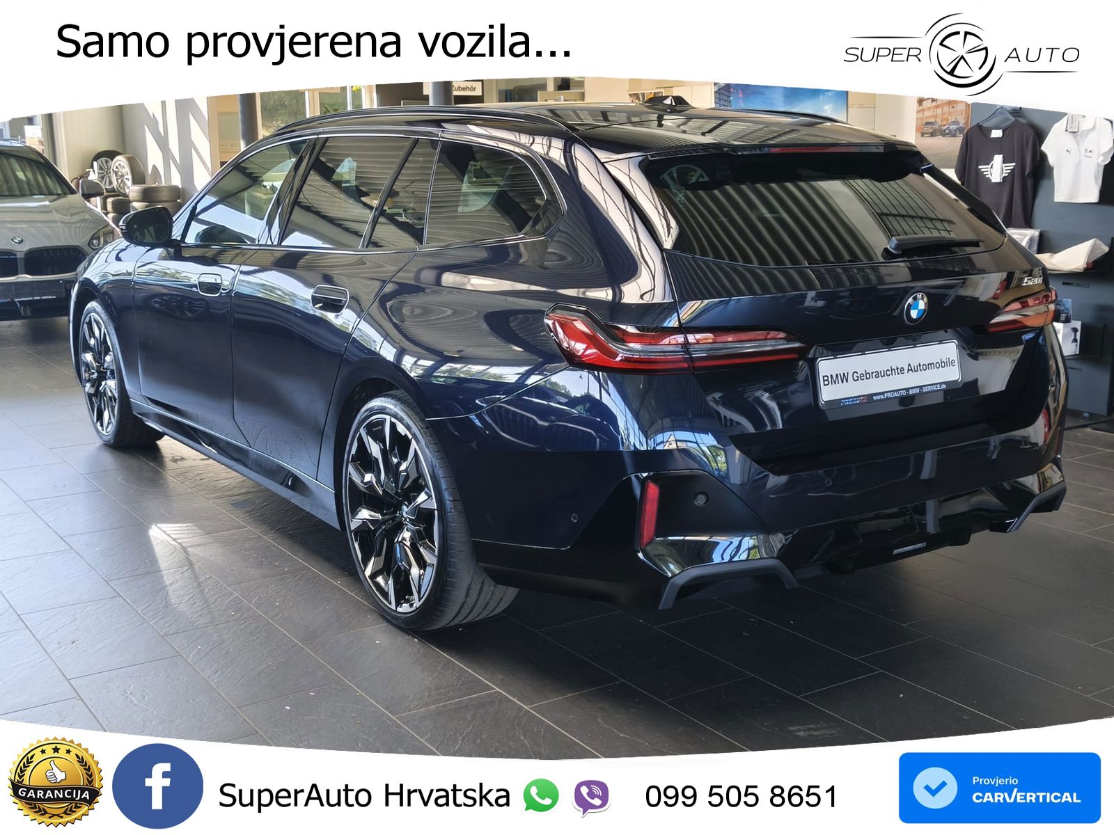 BMW 520i Touring (208 KS) Steptronic M Sport ACC+HEAD+GR SJED+360+PANO