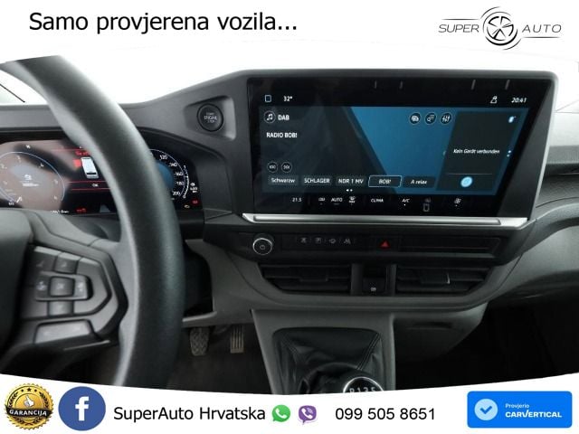 Volkswagen T7 Transporter Kasten 2.0 TDI LR L2H1/LED/App/RF 150 KS