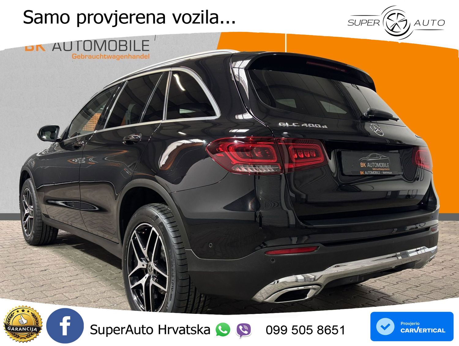 Mercedes GLC 400d (330 KS) 4MATIC 9G-TRONIC AMG LED+GR SJED+ACC