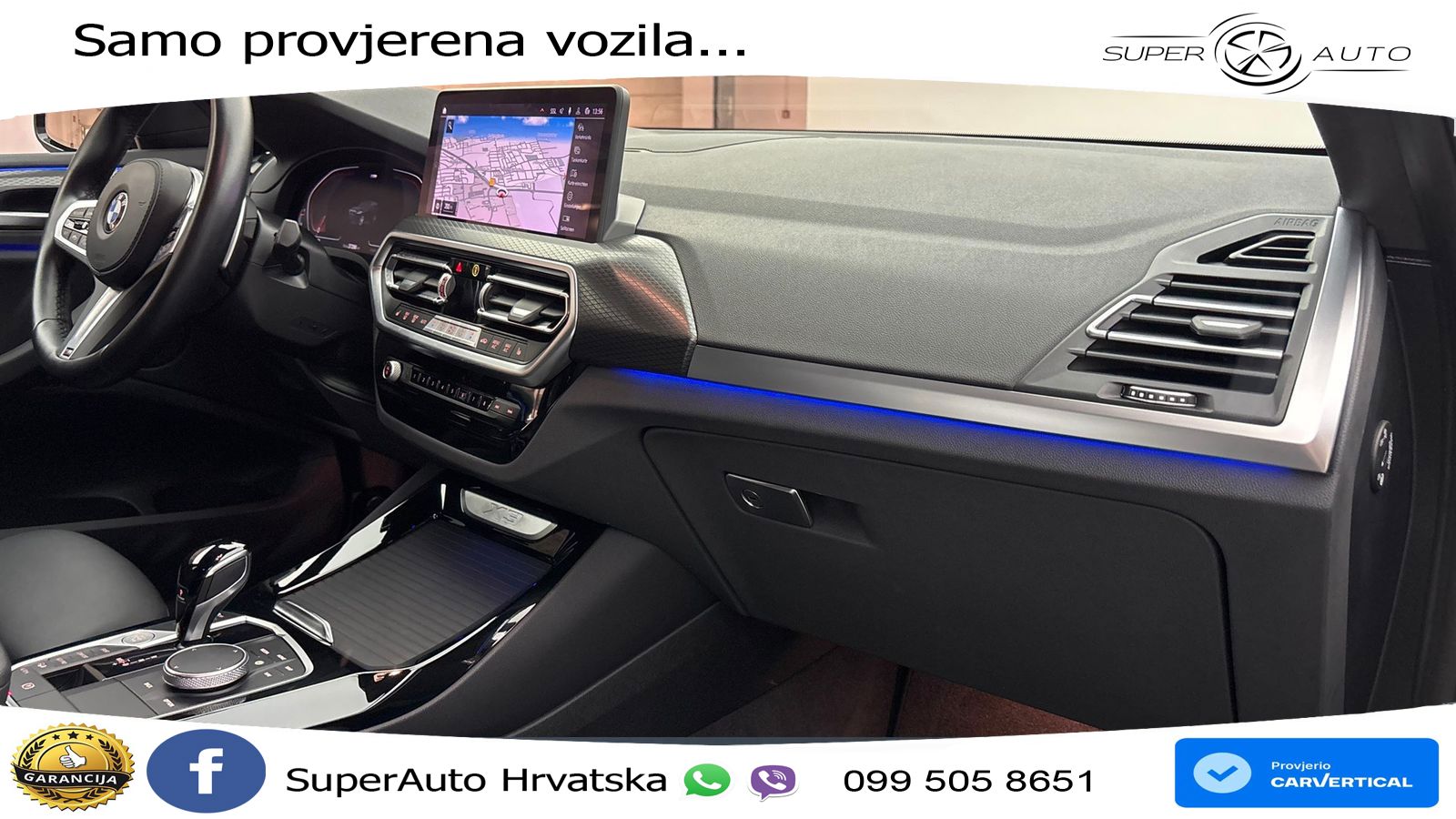 BMW X3 20d xDrive Steptronic M Sport LED+GR SJED+ACC