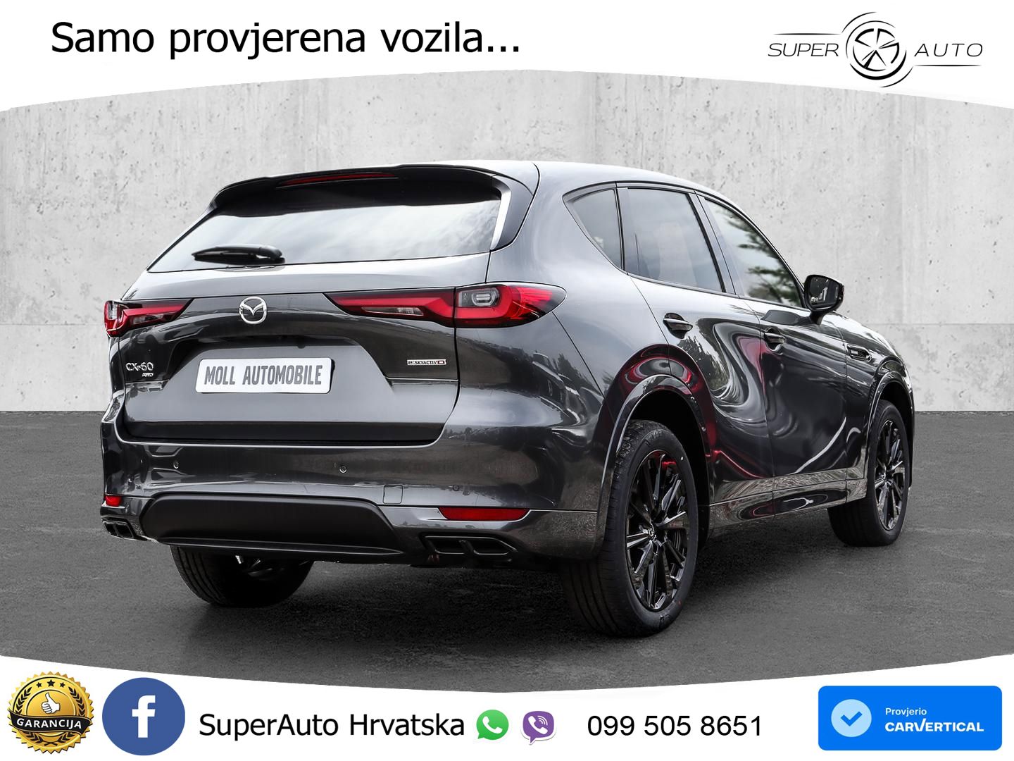 Mazda CX-60 3.3 e-Skyactiv D (254 KS) AWD Automatic MATRIX+GR SJED+KAM