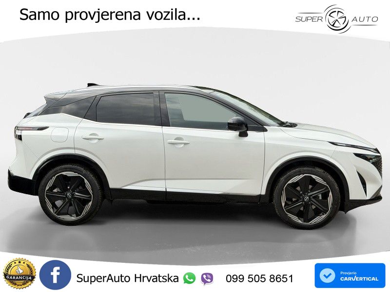 Nissan Qashqai 1.3 DIG-T (158 KS) Xtronic Tekna ACC+HEAD+GR SJED+360+PANO