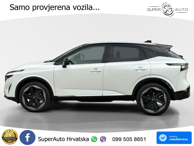 Nissan Qashqai 1.3 DIG-T (158 KS) Xtronic Tekna ACC+HEAD+GR SJED+360+PANO