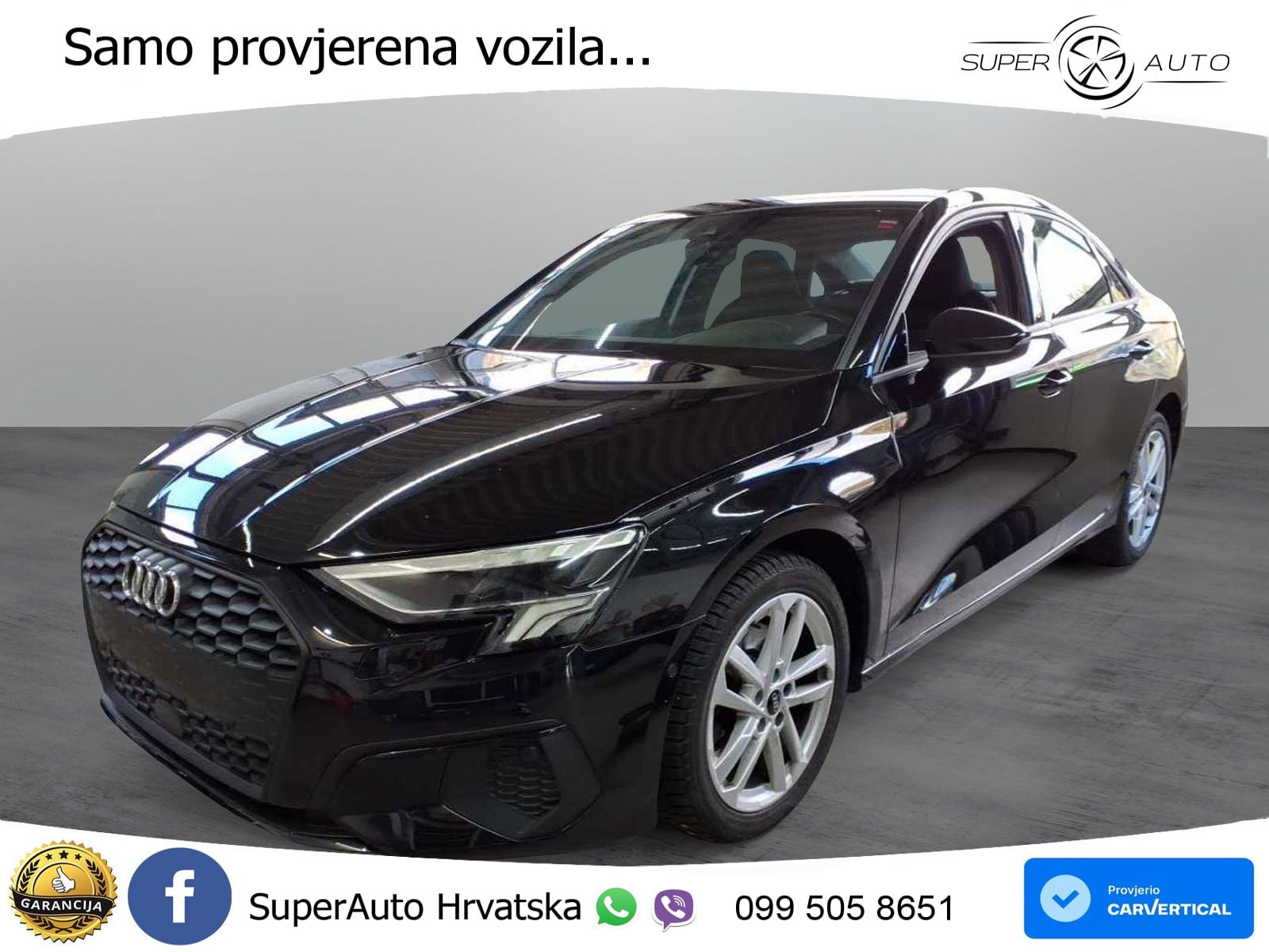 Audi A3 Limuzina 35 TFSI (150 KS) S tronic LED+GR SJED+ACC