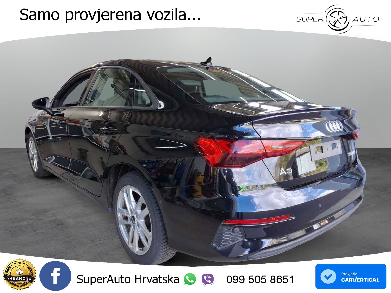 Audi A3 Limuzina 35 TFSI (150 KS) S tronic LED+GR SJED+ACC