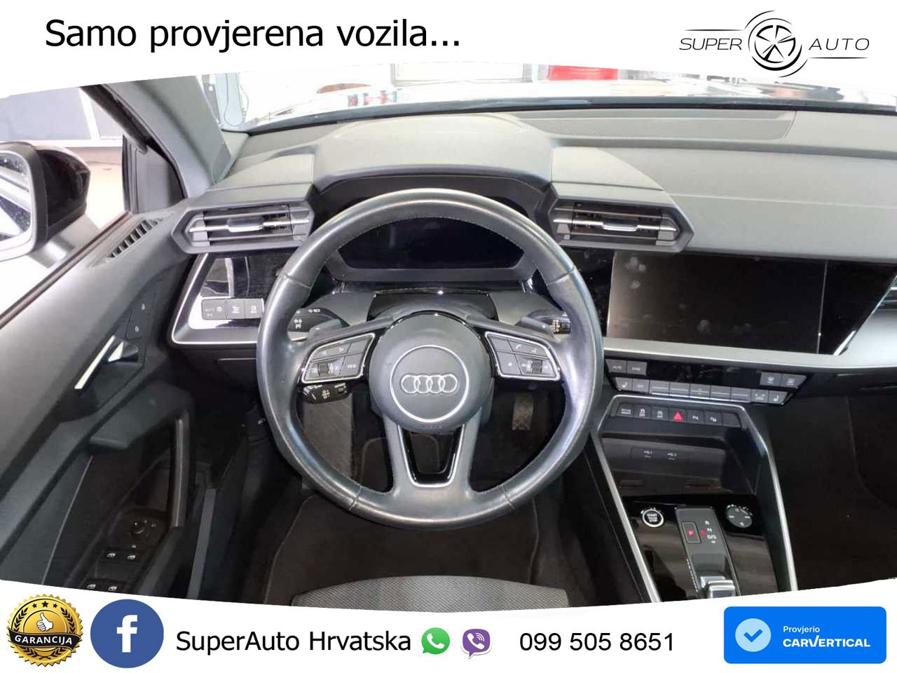 Audi A3 Limuzina 35 TFSI (150 KS) S tronic LED+GR SJED+ACC