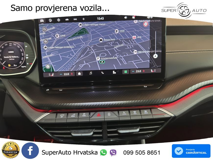 Škoda Octavia Combi 2.0 TDI (150 KS) DSG SportLine LED+GR SJED+ACC