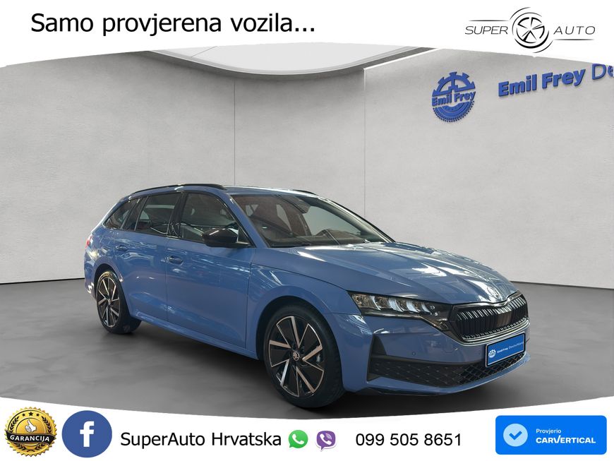 Škoda Octavia Combi 2.0 TDI (150 KS) DSG SportLine LED+GR SJED+ACC