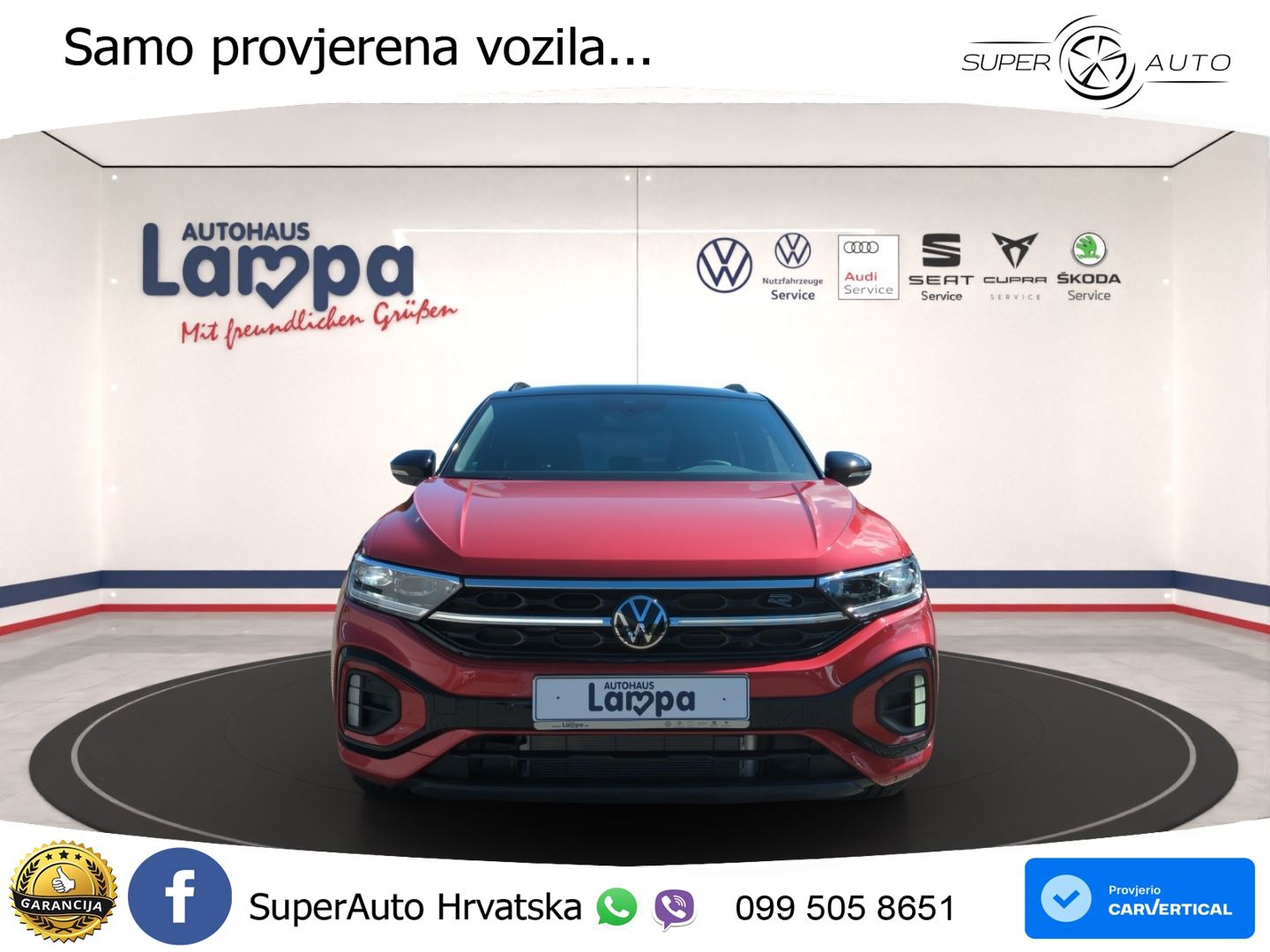 Volkswagen T-Roc 1.5 TSI (150 KS) DSG MATRIX+GR SJED+KAM
