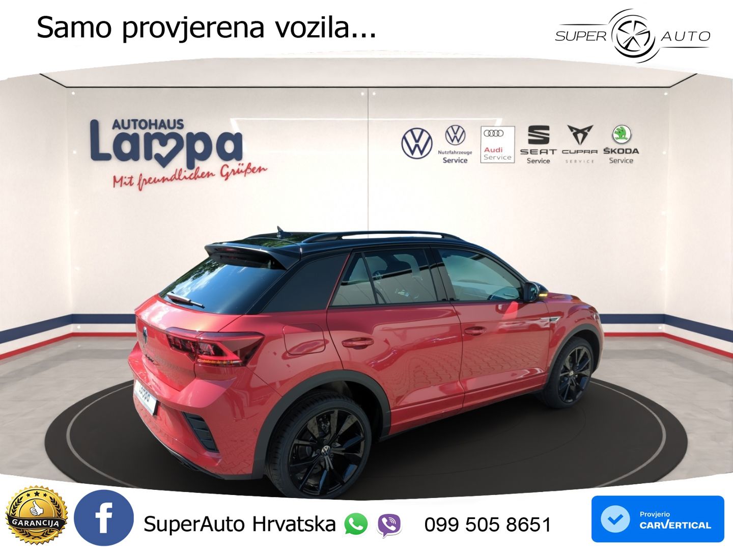 Volkswagen T-Roc 1.5 TSI (150 KS) DSG MATRIX+GR SJED+KAM