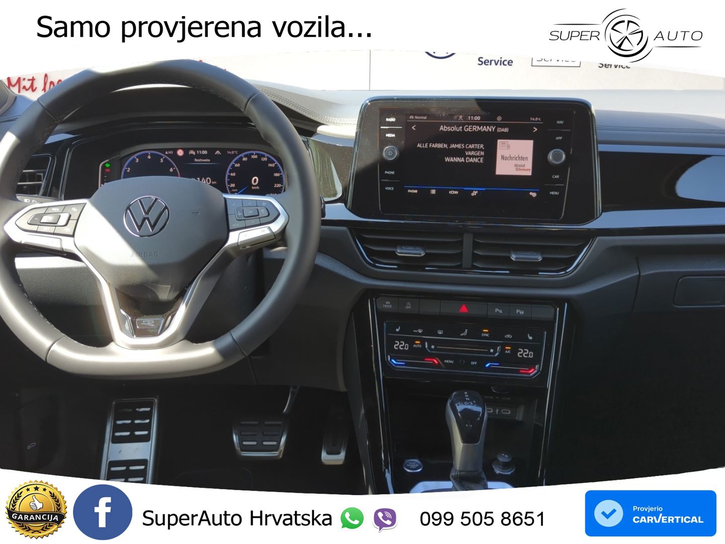 Volkswagen T-Roc 1.5 TSI (150 KS) DSG MATRIX+GR SJED+KAM