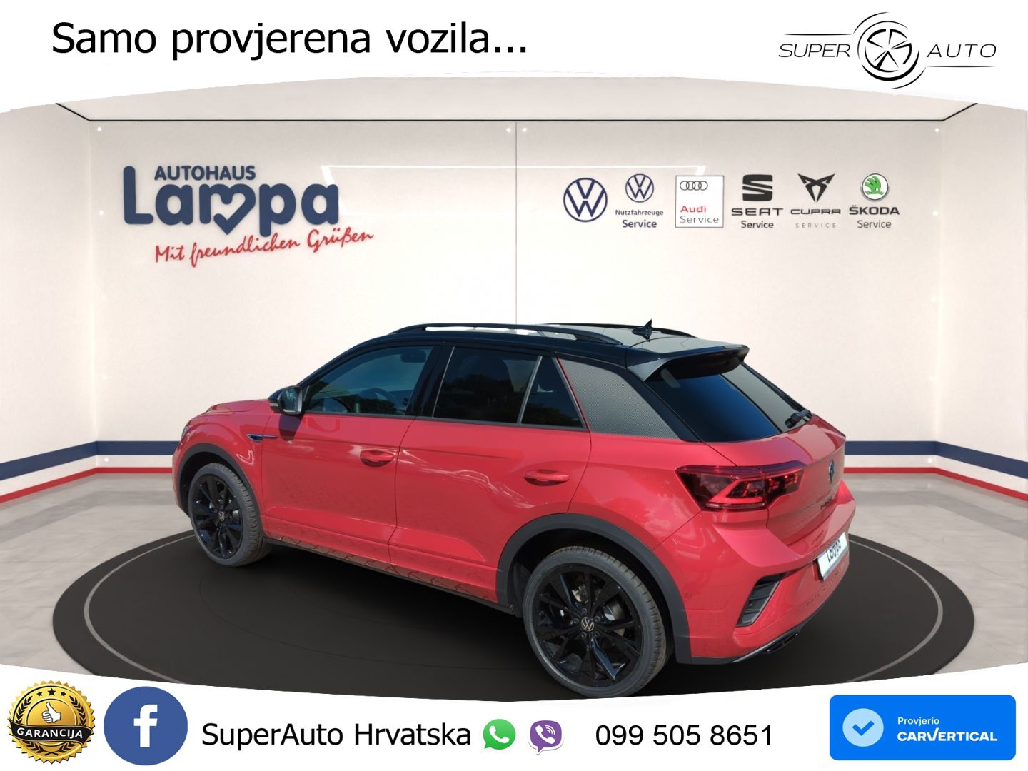 Volkswagen T-Roc 1.5 TSI (150 KS) DSG MATRIX+GR SJED+KAM