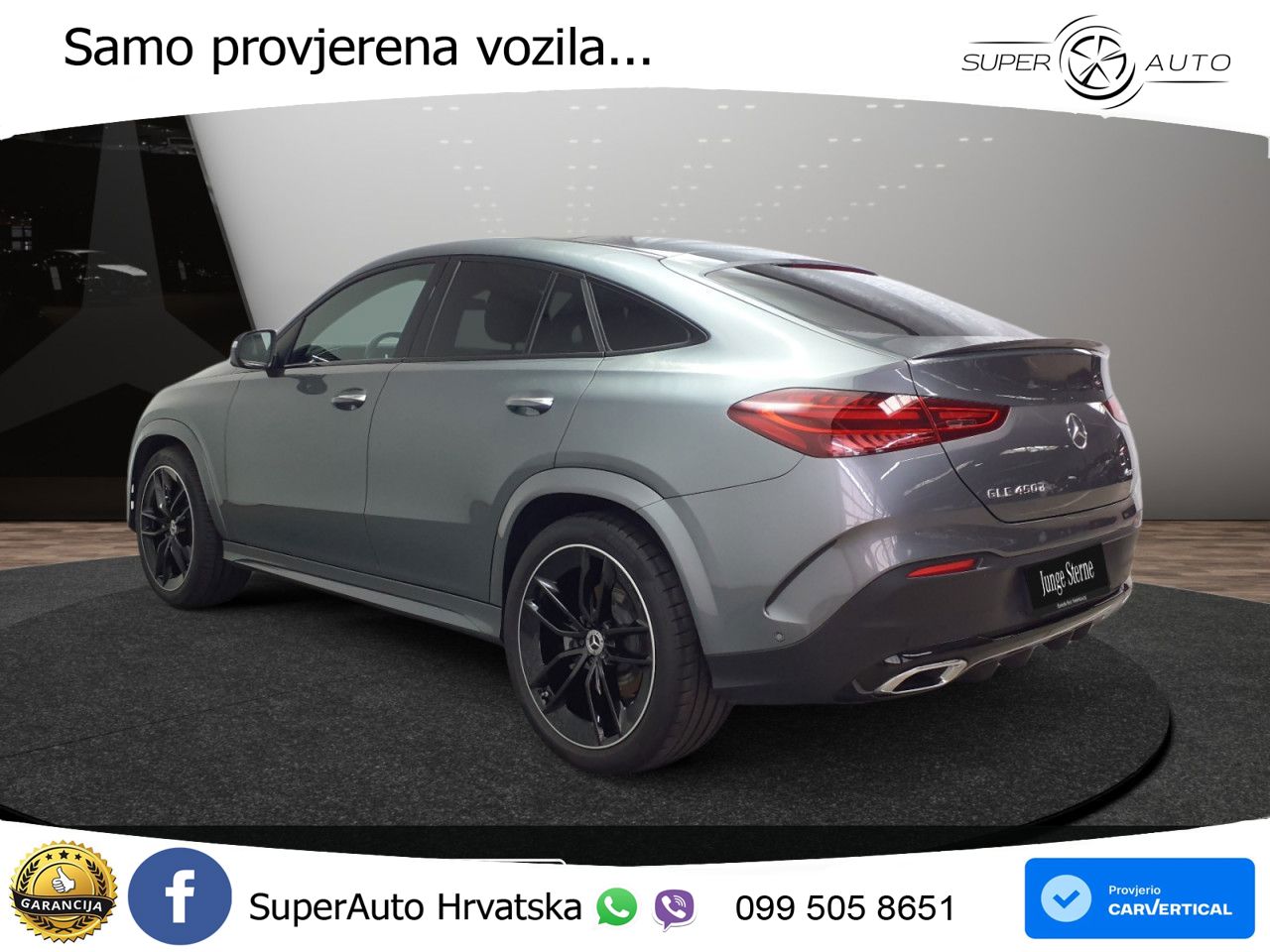 Mercedes GLE 450d (367 KS) EQ Boost 4MATIC 9G-TRONIC AMG ZRAČNI+ACC+GR SJED+KAM+PANO