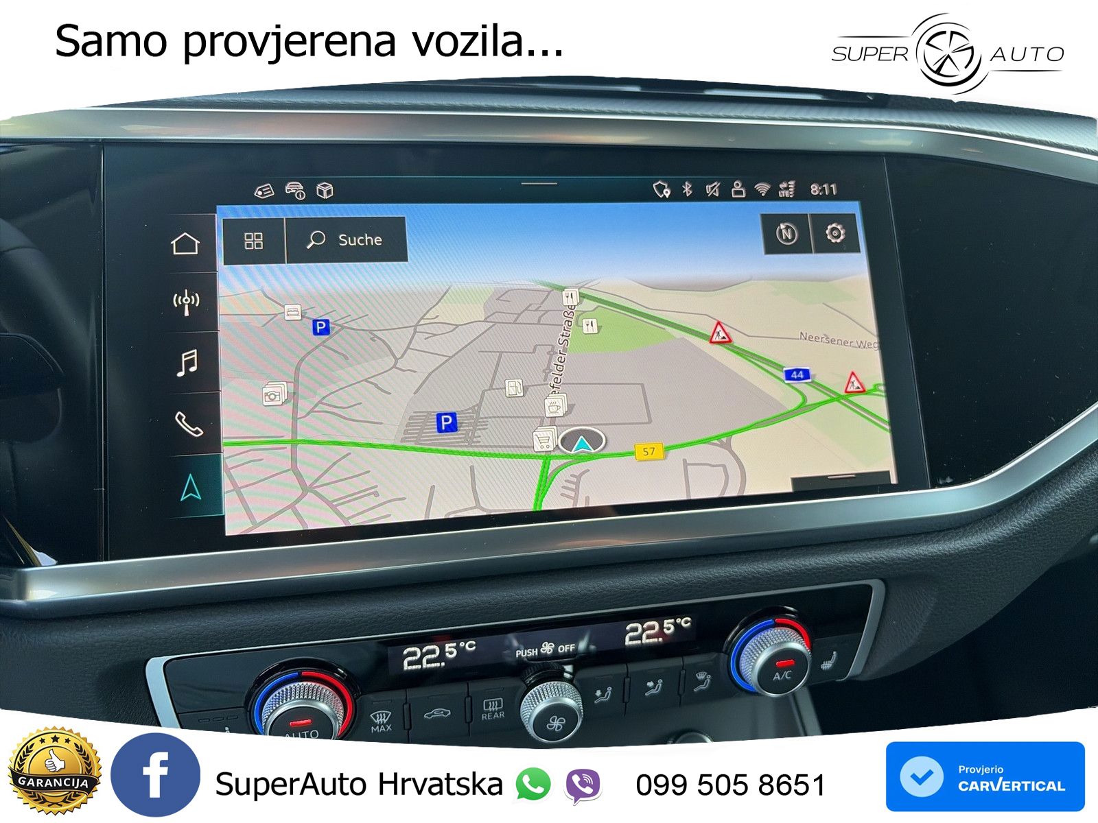 Audi Q3 II Sportback 35 TFSI (150 KS) S tronic S line LED+GR SJED+ACC