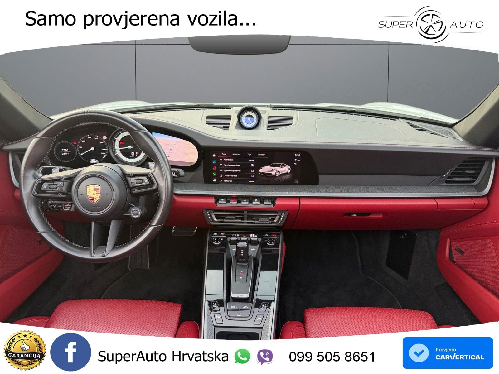 Porsche 911 Carrera S 3.0 (450 KS) PDK ZRAČNI+ACC+GR SJED+KAM