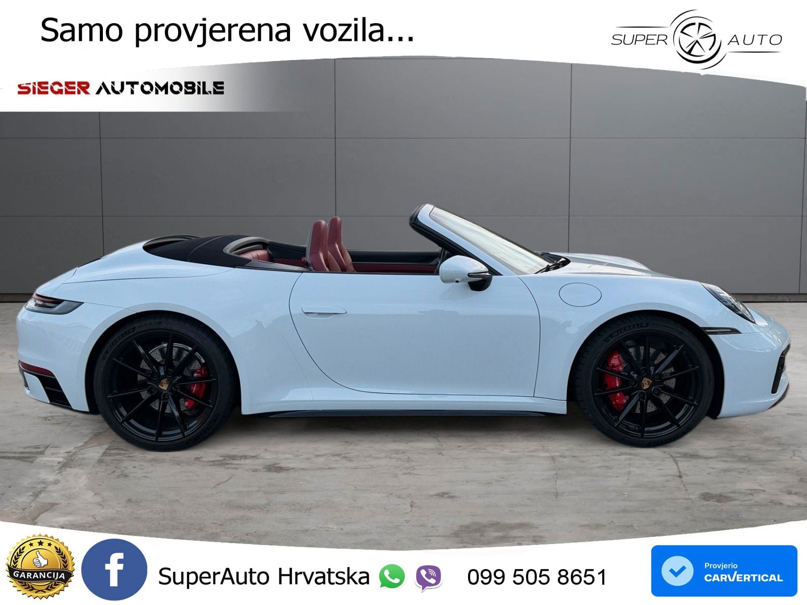 Porsche 911 Carrera S 3.0 (450 KS) PDK ZRAČNI+ACC+GR SJED+KAM
