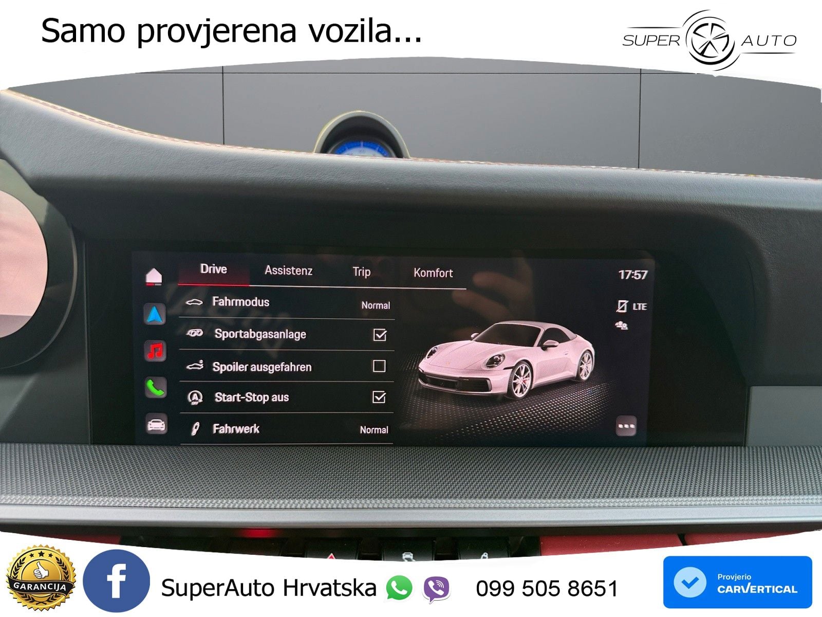 Porsche 911 Carrera S 3.0 (450 KS) PDK ZRAČNI+ACC+GR SJED+KAM
